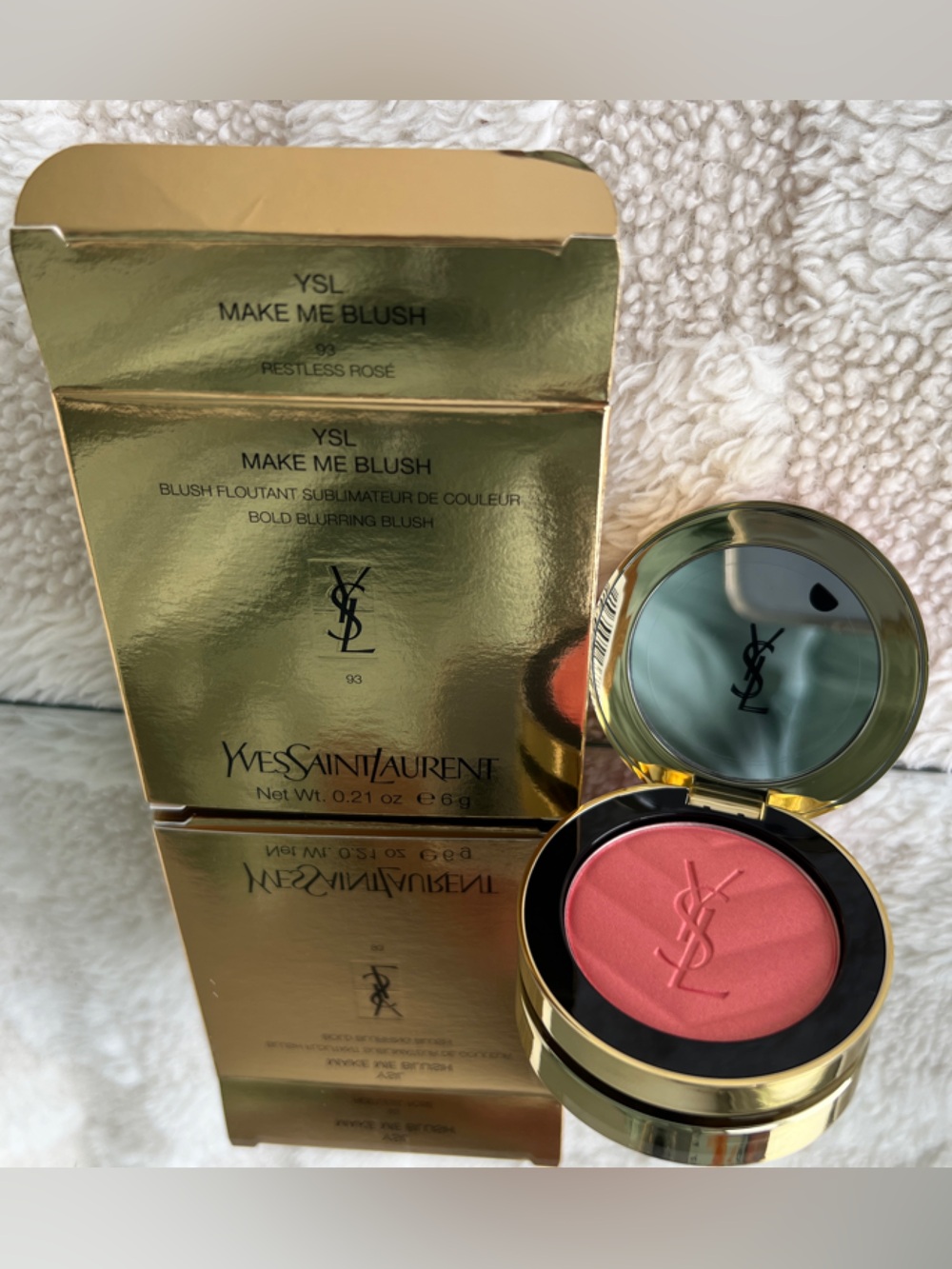 Yves Saint Laurent Make Me Blush Powder - Restless Rosé